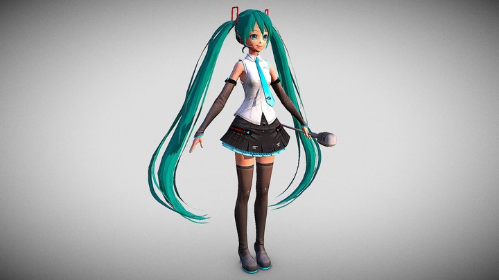 Miku – Free 3D Model STL
