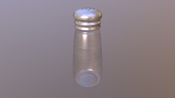 Salt Shaker 3D Model