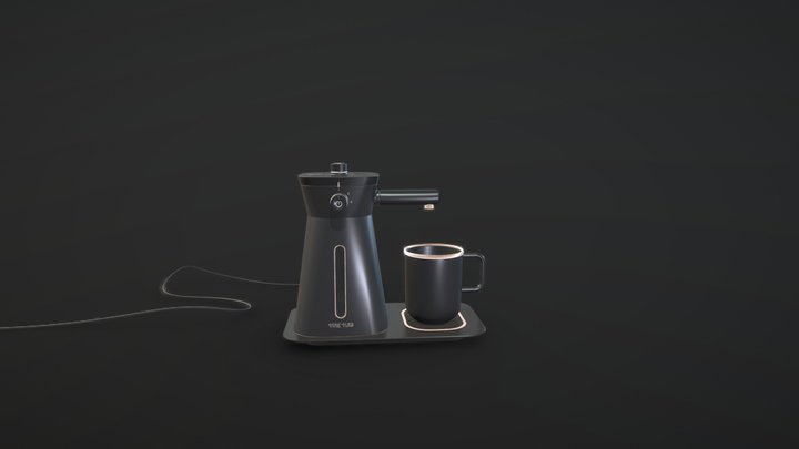咖啡机 3D Model