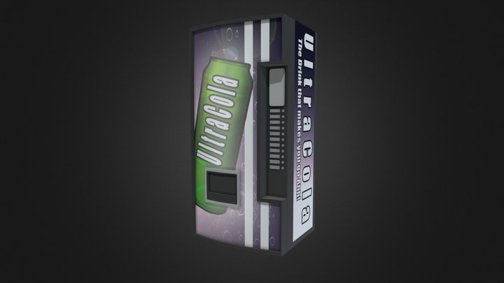 Vending Machine 3D Model