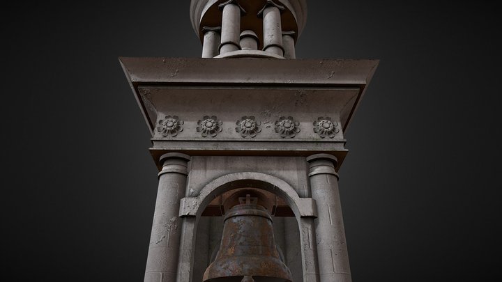 Ancient Great Tower 3D Model