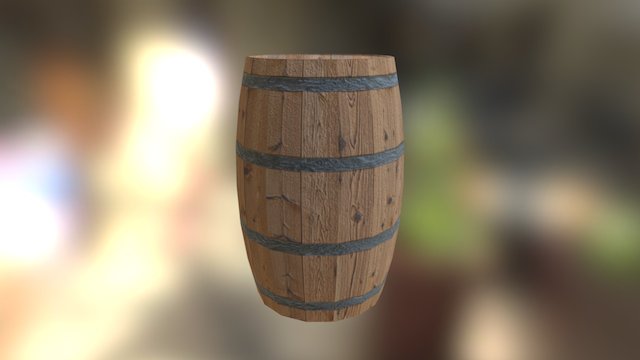 Barrel4 3D Model