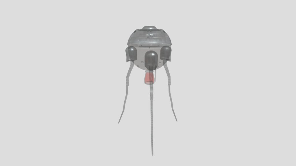 Science Fiction Satellite Space Probe