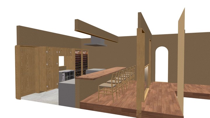 Kanamean Restaurant 3D Model