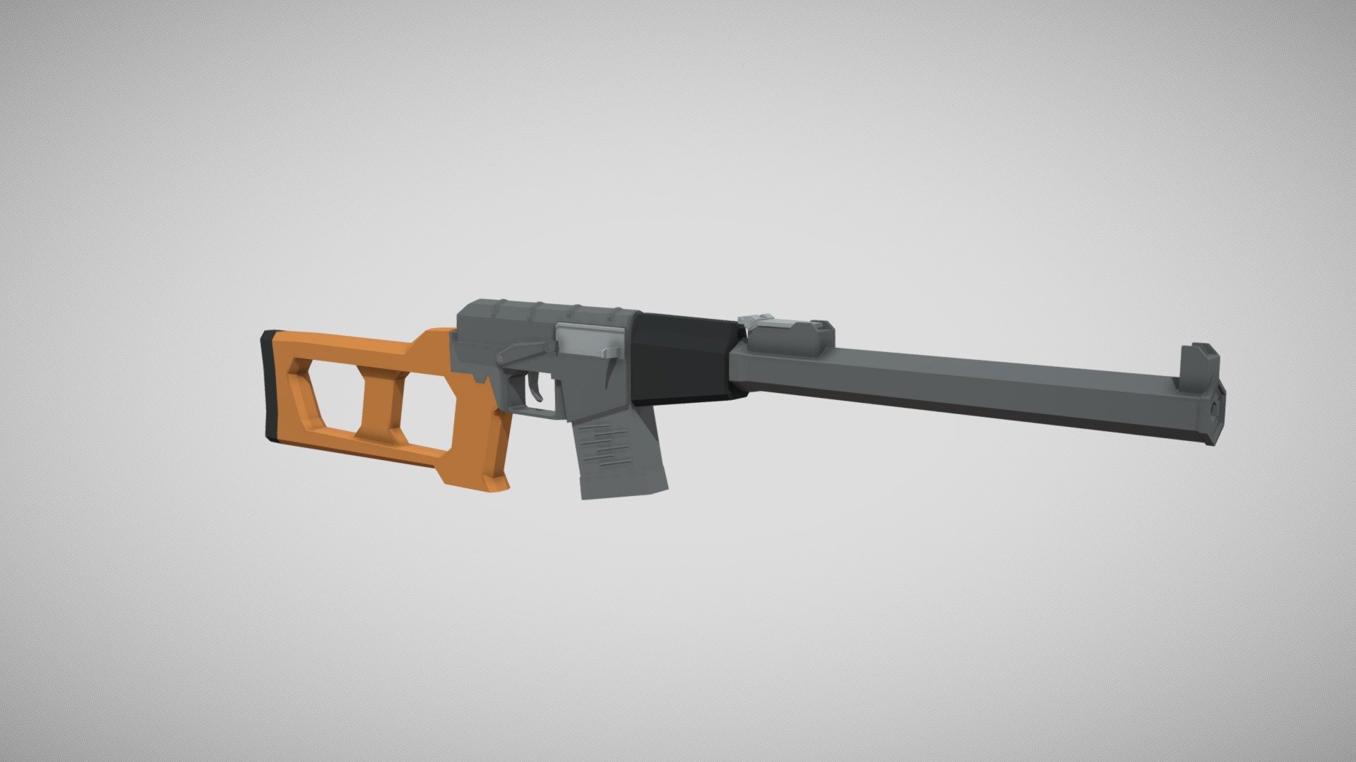 Low-Poly VSS Vintorez