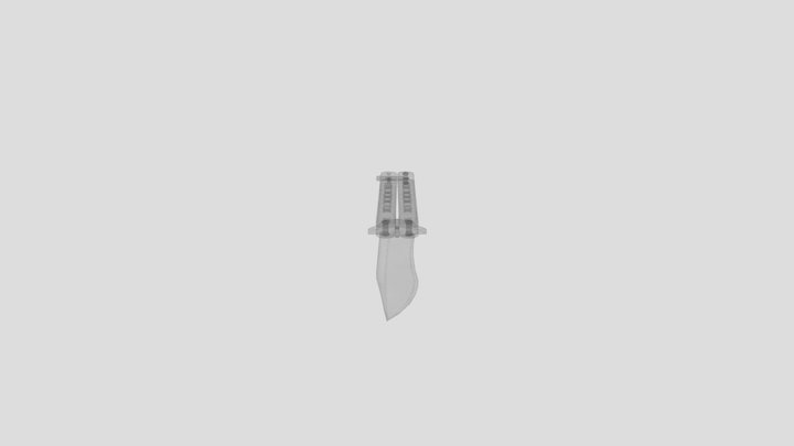 Black Butterfly Knife – Modello 3D gratuito STL