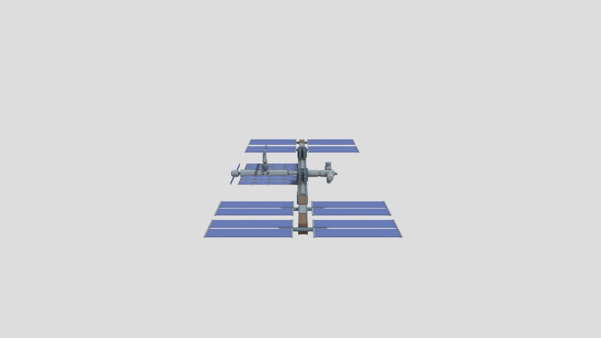 International Space Station by Google Poly