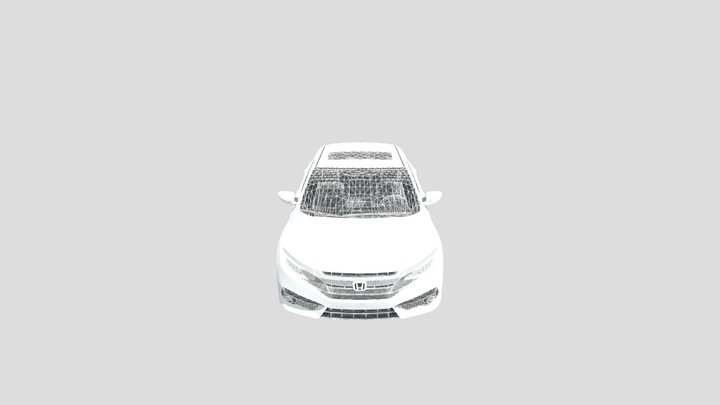 2016 honda civic 3D Model