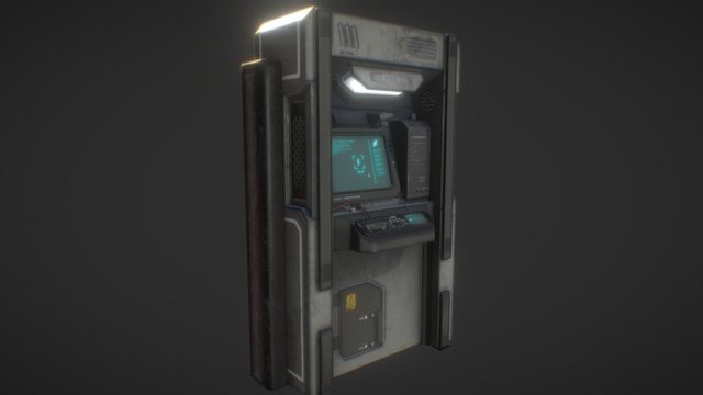 Capture point terminal (Resource point) 3D Model