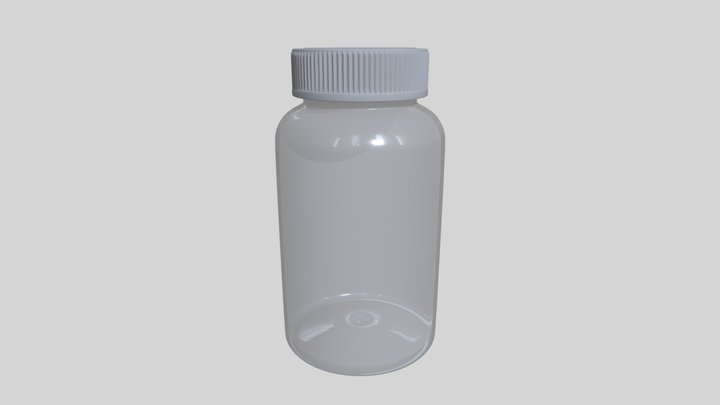 Empty Jar 3D Model