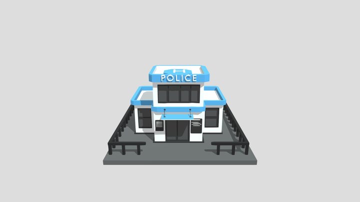 Police Department 3D Model