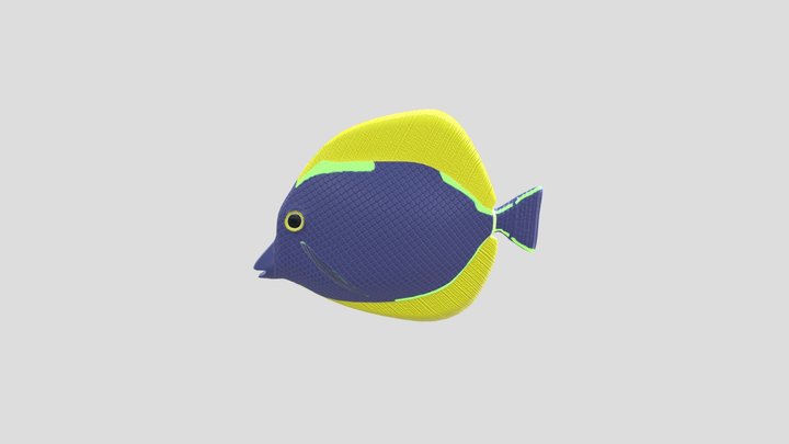 PeacockFish 3D Model