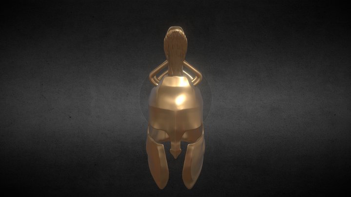 Helmet Sculpt 02 (Progress Picture) 3D Model