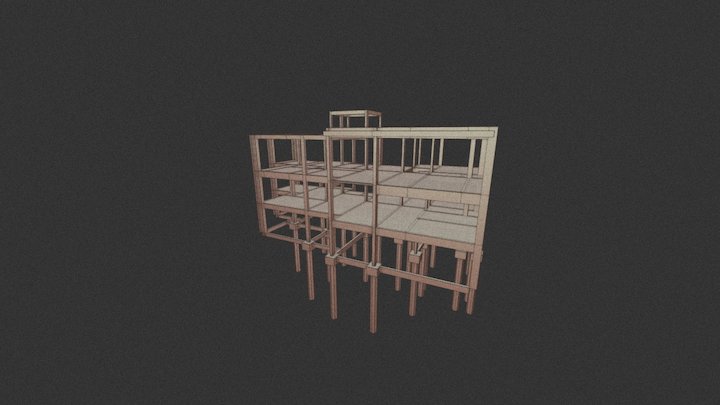 Projeto Estrutural 1545 3D Model