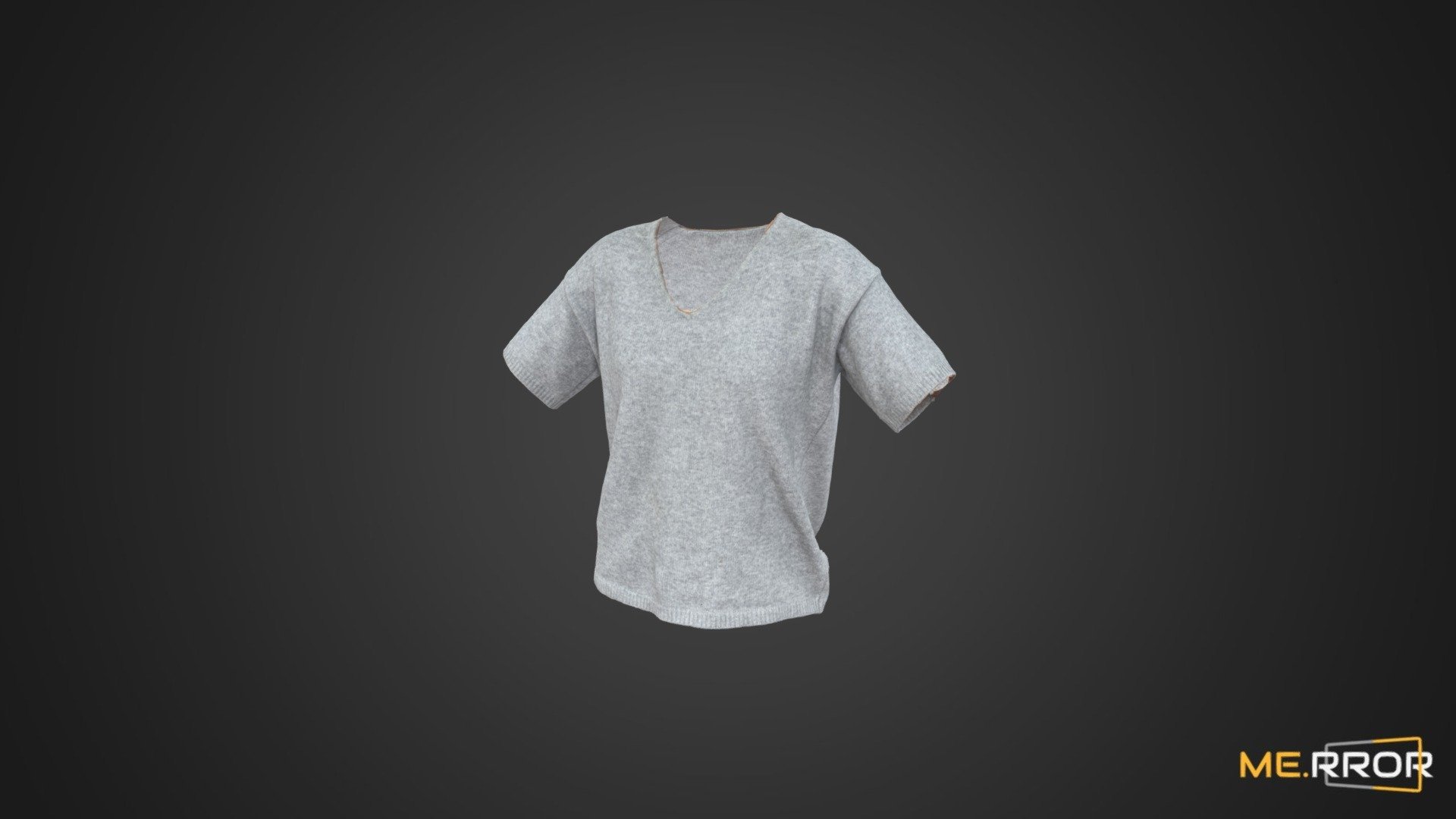 Vneck Short-sleeve — Sketchfab embed 3D viewer