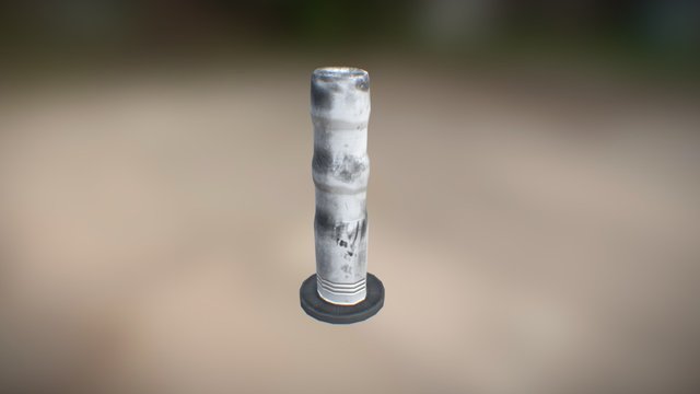 Plastic Drum 3D Model