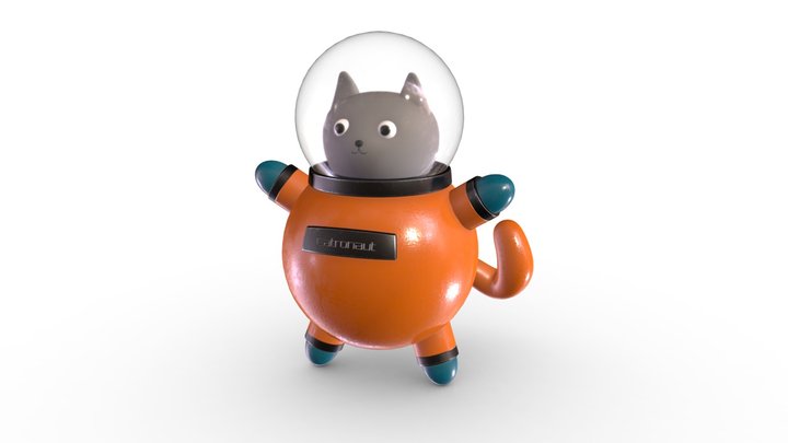 Catronaut - Day 18 – Free 3D Model STL