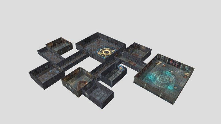 Wizard's Sanctum 3D Model