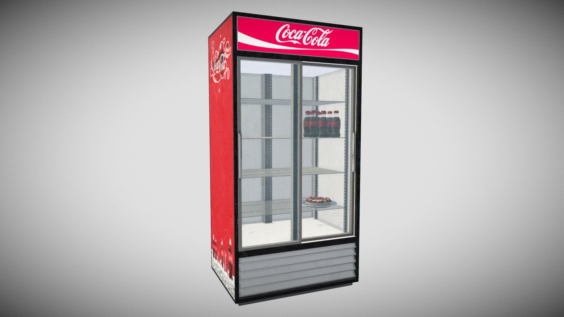 Nevera Coca Cola Modelo 3D Modelo 3D $29 - .c4d .obj .max .3ds .ma