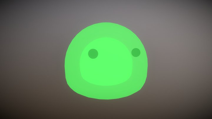 (Simple) Slime Creature 3D Model