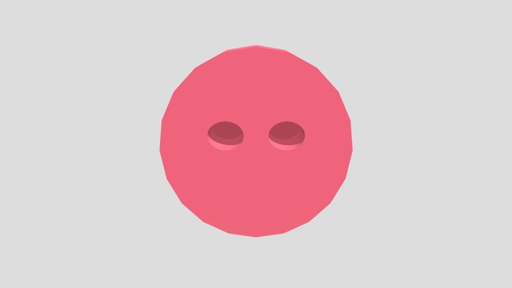 Basic Button 3D Model