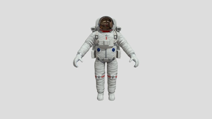 Astronaut 3D Model