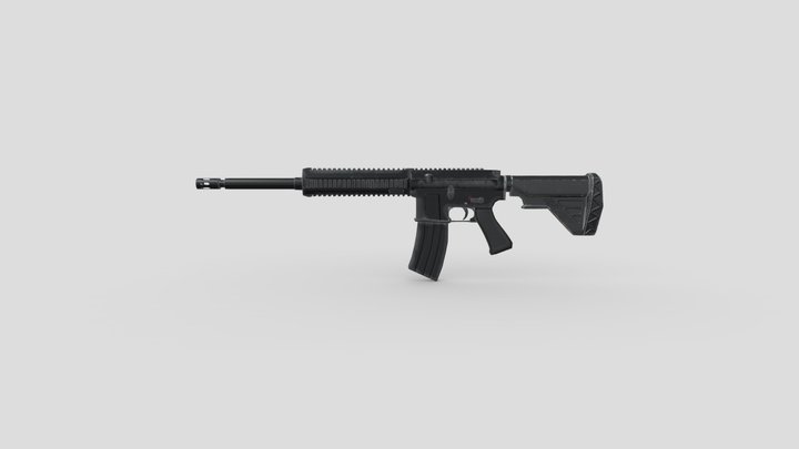 M416 Final 3D Model