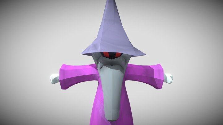 Wheez: The low-Poly Wizard | JoyBoy