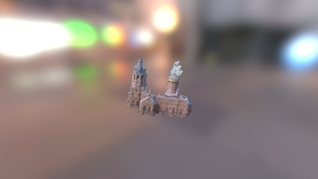 Ramenskoye Church 01 3D Model
