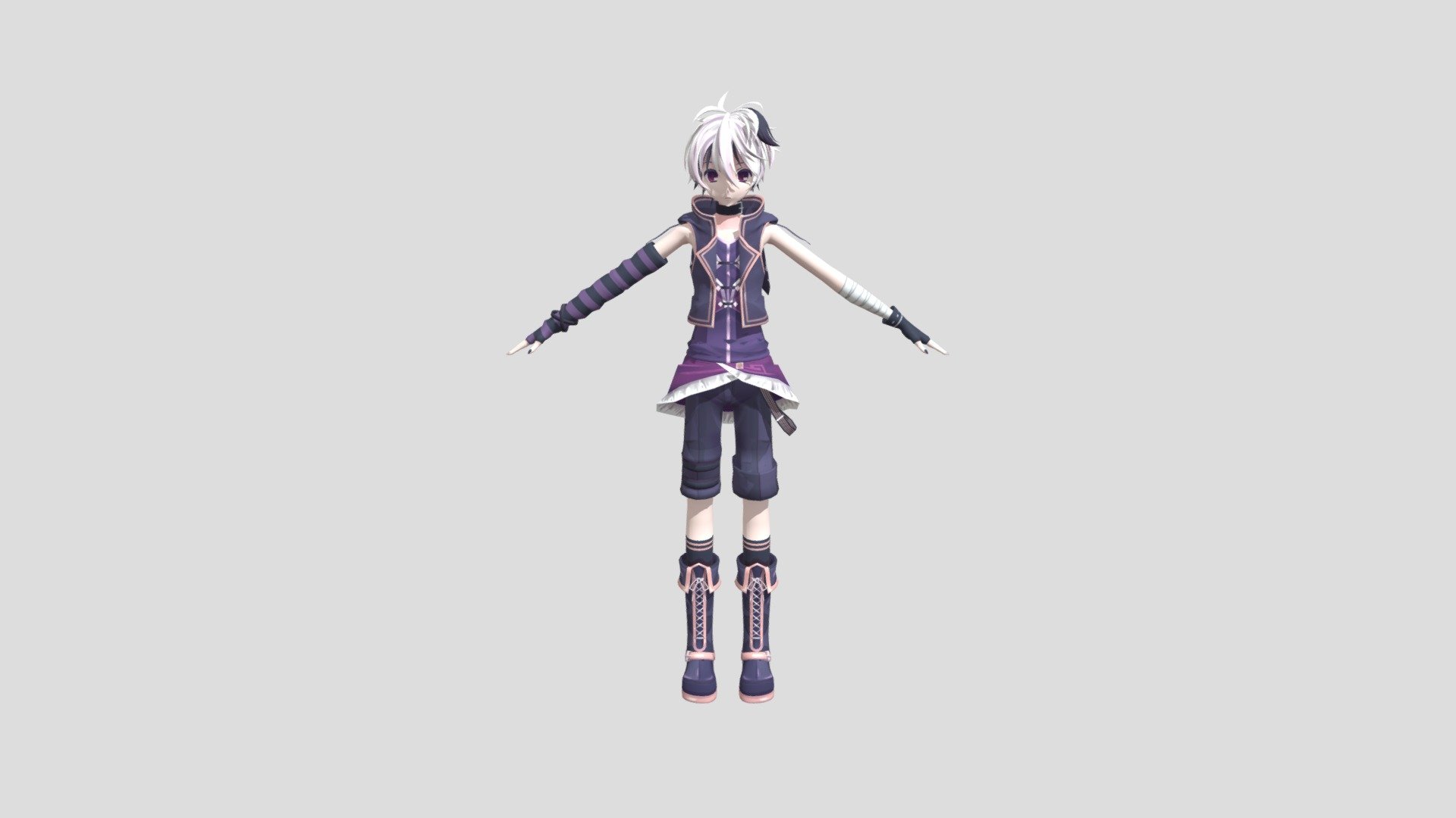 V flower MMD model - Download Free 3D model by V flower MMD model - Download Free 3D model by