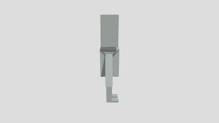 Simple Robot (Rigged) 3D Model