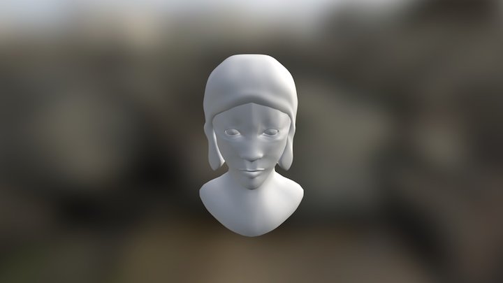 Character-bust-b 3D Model