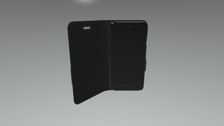 翻頁皮套 3D Model