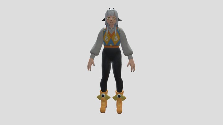 3D character model 3D Model