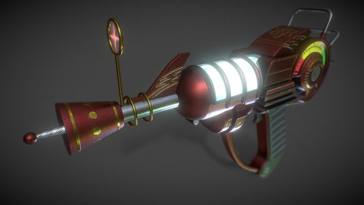 Ray Gun 3D Model
