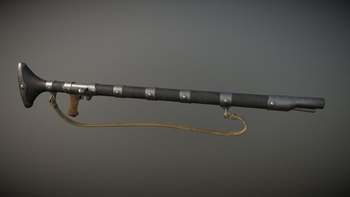 Nausicaa's Rifle 3D Model