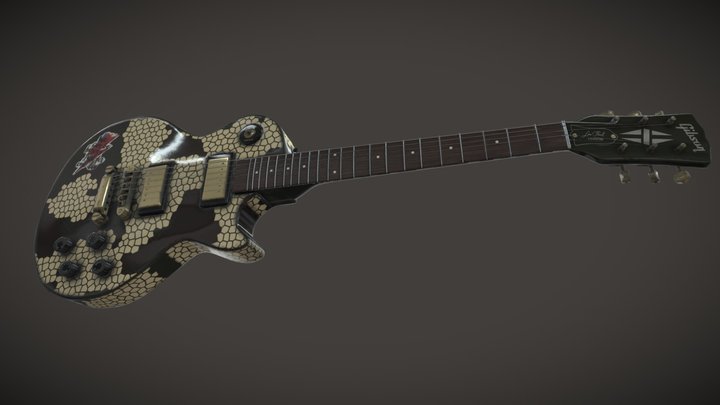 Gibson Les Paul Garage 3D Model