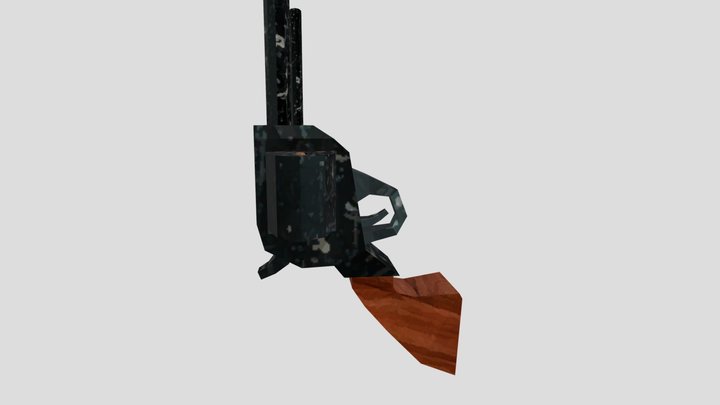 TT_Revolver 3D Model
