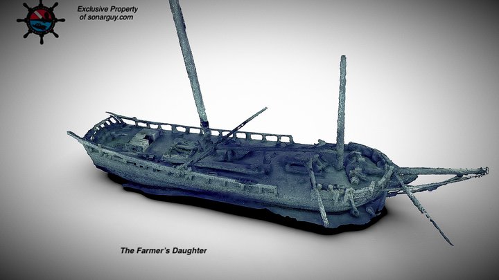 The Farmer's Daughter 3D Model