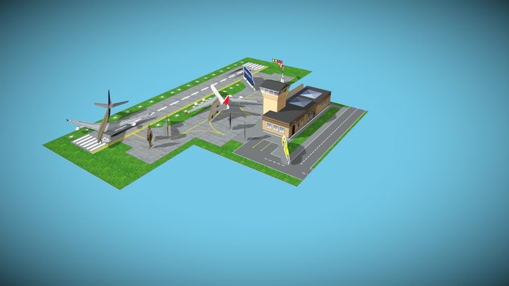 Aeroport 3D Model