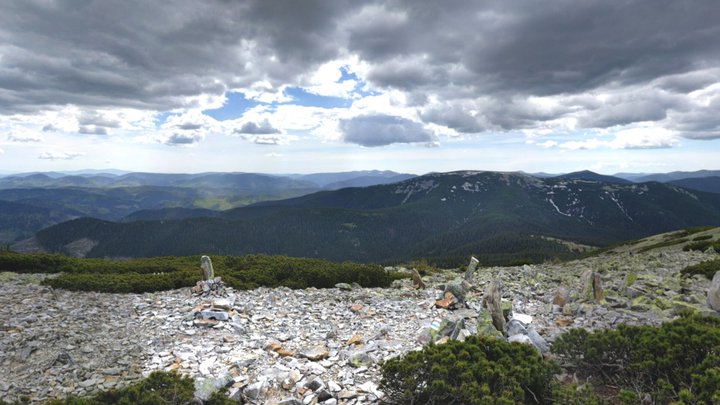 Mountain Skybox 3D Model
