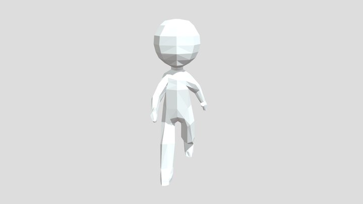 Stickman 3D Model