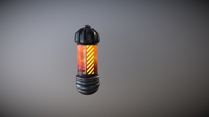 Incineration Grenade 3D Model
