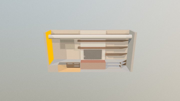Thomas Living Room V1 3D Model