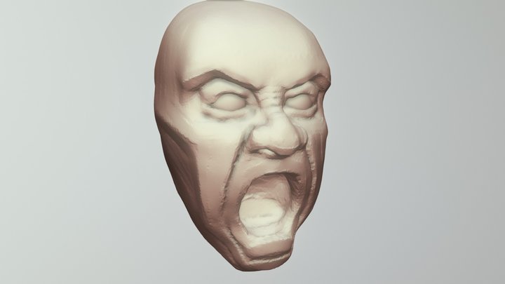 Anger 3D Model