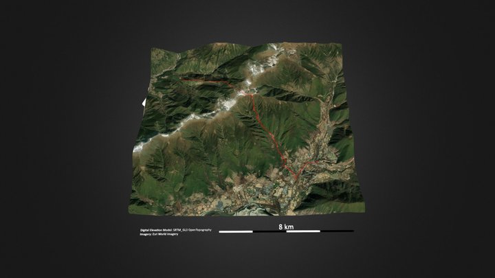 苯日神山 – Gratis 3D-model STL