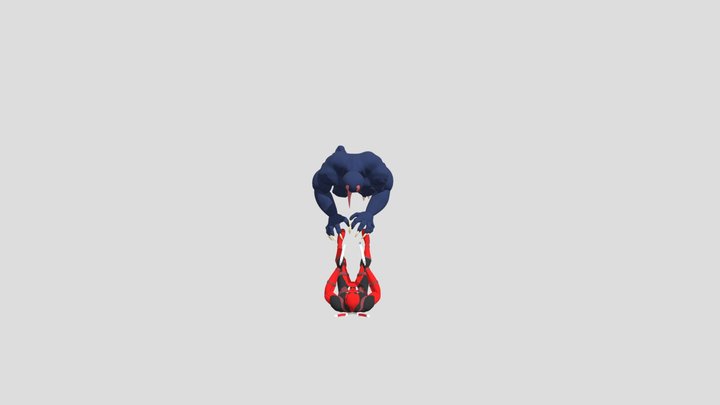 deadpool vs venom 3D Model