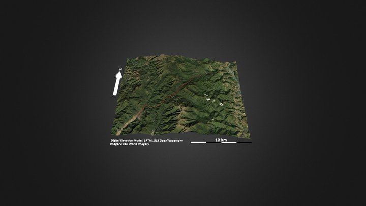 高黎贡山穿越（北线）（明光镇-六库镇） – Modèle 3D gratuit STL