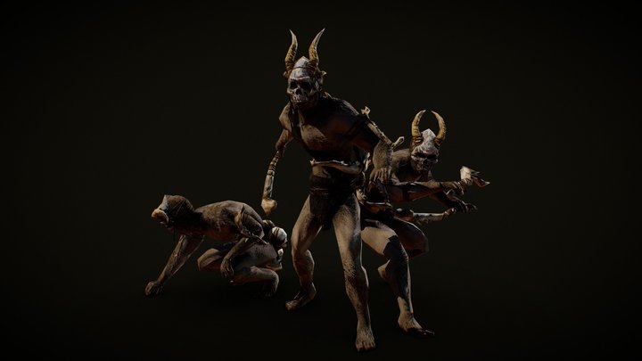 Myth Total War Model / bre' Unor 3D Model