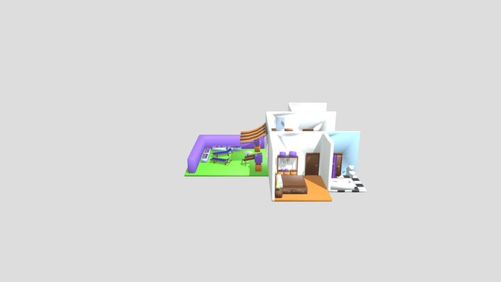 Lester's NeighborHim Feel Annoyed 3D Model